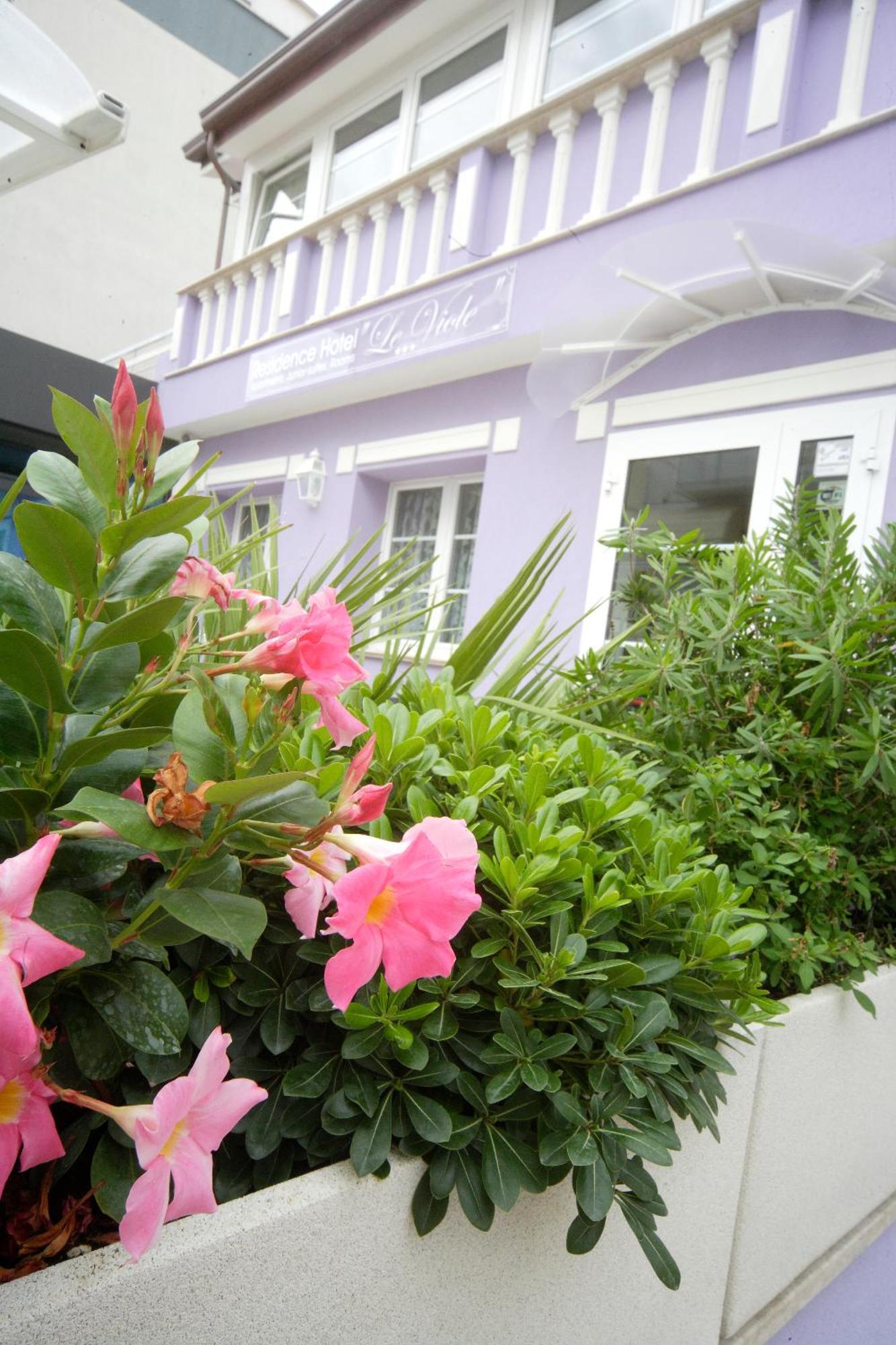 Residence Hotel Le Viole Rimini Exteriér fotografie